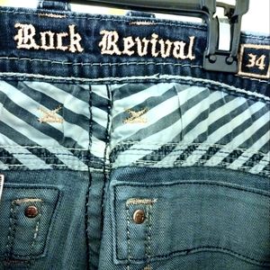Rock Revival "Sinon" size 34x32 Boot Cut Excellent Condition $80 Free Shipping!
